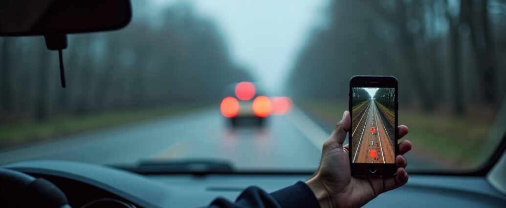 Quelle est la portée effective d’un radar mobile pour détecter et flasher un véhicule ?
