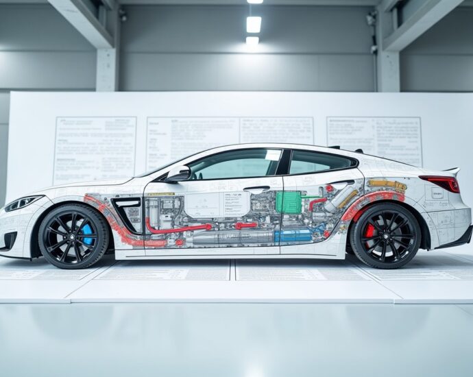 Schéma de la ligne d’échappement automobile : fonctions essentielles et éléments indispensables