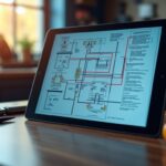 Schéma de branchement d’un démarreur en PDF : un plan électrique clair et facile à suivre